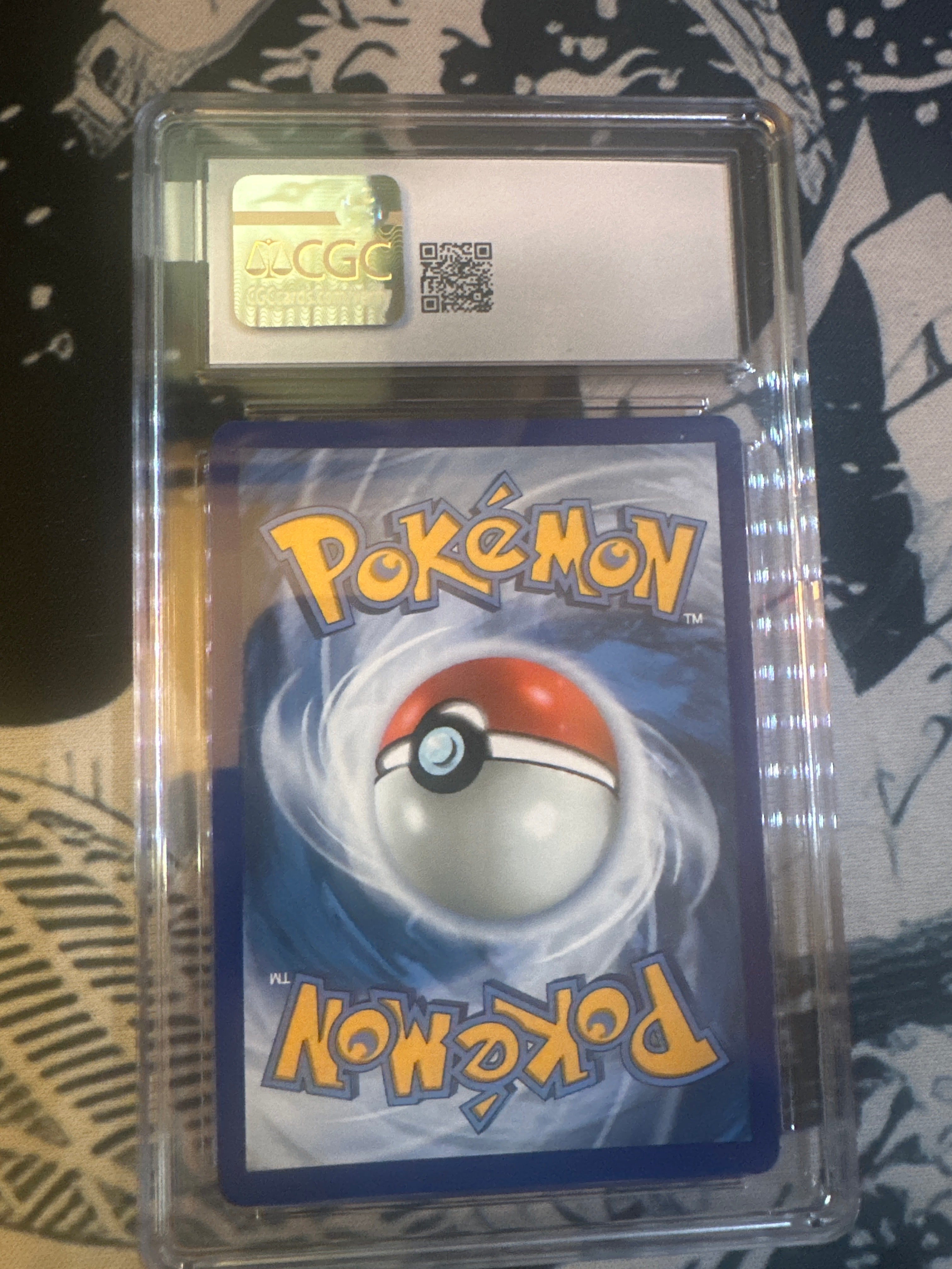 Pokémon Mega Gengar EX 056/094 CGC 10 Gem Mint 2025 Holo Phantasmal Flames