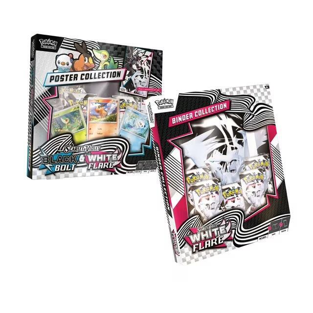 White Flare Binder & Unova Poster Collection (Sam's Club) - SV: White Flare (WHT)